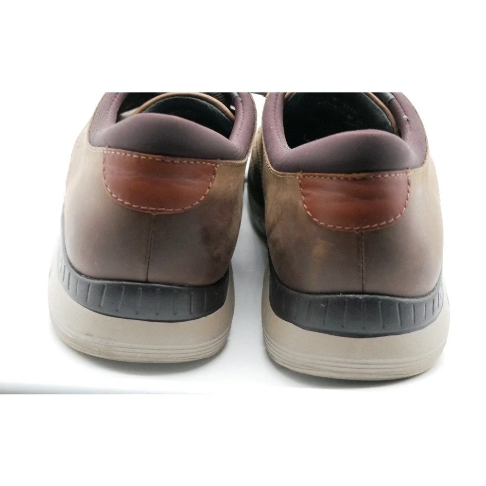 Johnston & Murphy XC4 Wingtip Oxfords Mens 10.5 M Tan Leather Shoes‎